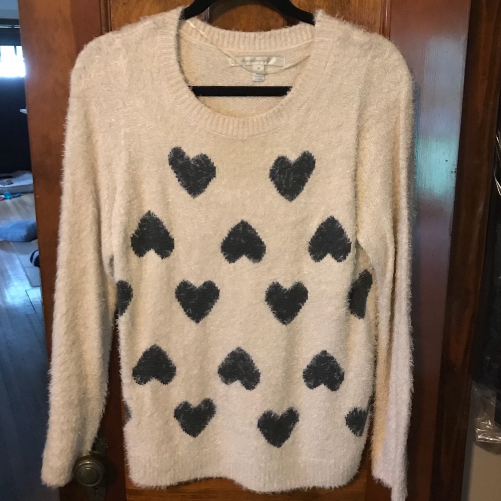 Fuzzy Cropped Sweater